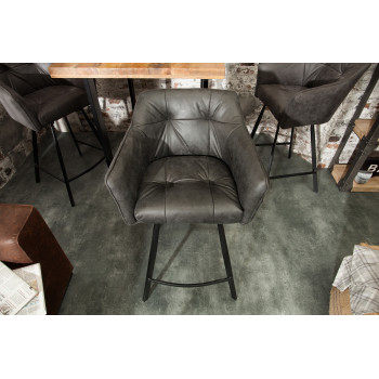 Barová stolička 39081 Loft Anti Šedá Barová stolička 39081 Loft Anti Šedá