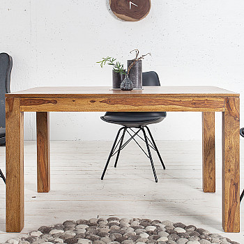 Rozkladací jedálenský stôl 20976 120/200x80cm Masív drevo Palisander Rozkladací jedálenský stôl 20976 120/200x80cm Masív drevo Palisander