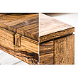 Rozkladací jedálenský stôl 35299 160/240x100cm Masív drevo Palisander Rozkladací jedálenský stôl 35299 160/240x100cm Masív drevo Palisander