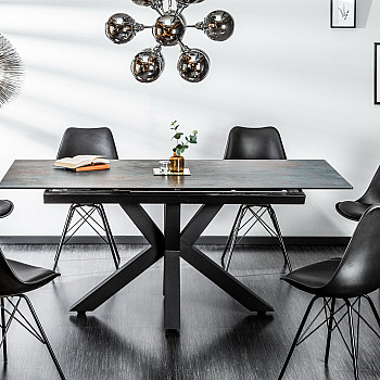 Rozkladací jedálenský stôl 41090 180/225x90cm Láva keramika Rozkladací jedálenský stôl 41090 180/225x90cm Láva keramika
