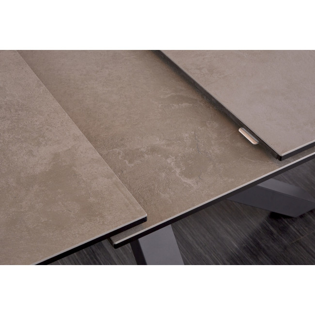Rozkladací jedálenský stôl 41091 180/225x90cm Betón keramika Rozkladací jedálenský stôl 41091 180/225x90cm Betón keramika