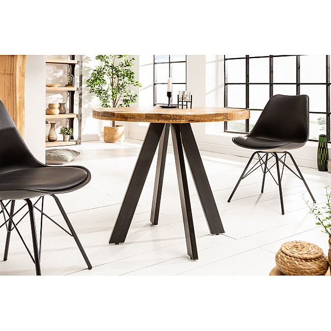 Jedálenský stôl 39400 Ø80cm Drevo Mango natur Jedálenský stôl 39400 Ø80cm Drevo Mango natur