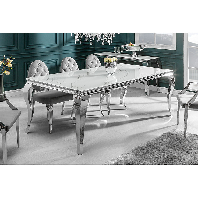 Jedálenský stôl 39995 180x95cm Modern Barock Mramor Jedálenský stôl 39995 180x95cm Modern Barock Mramor