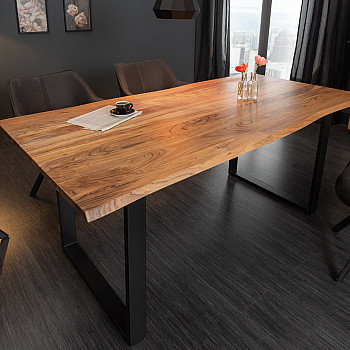 Jedálenský stôl 40048 180x90cm Masív drevo Divoká Acacia Jedálenský stôl 40048 180x90cm Masív drevo Divoká Acacia
