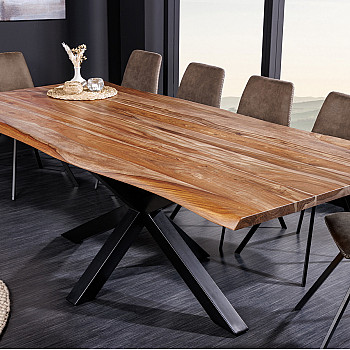 Jedálenský stôl Mammut 43700 200x100cm Masív drevo Palisander Jedálenský stôl Mammut 43700 200x100cm Masív drevo Palisander