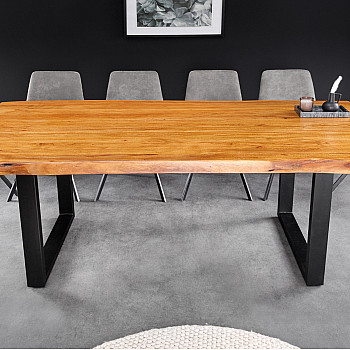 Jedálenský stôl Mammut 43789 200x100cm Masív drevo Acacia Jedálenský stôl Mammut 43789 200x100cm Masív drevo Acacia