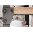Knižnica/Regál 38037 70cm Drevo Acacia Knižnica/Regál 38037 70cm Drevo Acacia