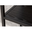 Knižnica/Regál 42019 115cm Slim Line Čierny jaseň Knižnica/Regál 42019 115cm Slim Line Čierny jaseň