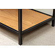 Knižnica/Regál 42022 77cm Slim Line Divoký Dub Knižnica/Regál 42022 77cm Slim Line Divoký Dub