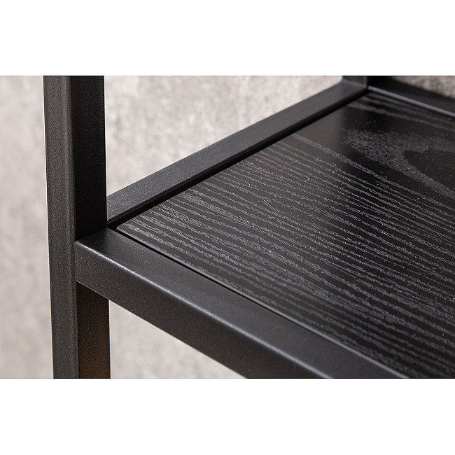 Knižnica/Regál 42029 75cm Slim Line Čierny jaseň Knižnica/Regál 42029 75cm Slim Line Čierny jaseň