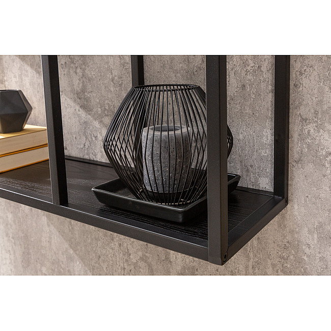 Knižnica/Regál 42029 75cm Slim Line Čierny jaseň Knižnica/Regál 42029 75cm Slim Line Čierny jaseň