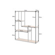 Knižnica/Regál 42030 75cm Slim Line Divoký Dub Knižnica/Regál 42030 75cm Slim Line Divoký Dub