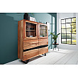 Komoda/Vitrína 38330 120cm Drevo Acacia