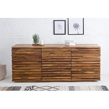 Komoda 38410 160cm Relief Drevo Sheesham/Palisander Komoda 38410 160cm Relief Drevo Sheesham/Palisander