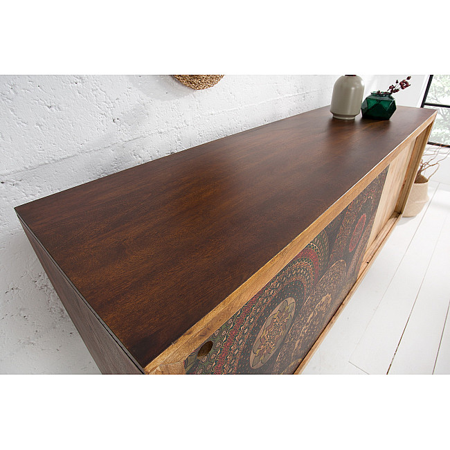 Komoda 38729 160cm Drevo Mango Retro Komoda 38729 160cm Drevo Mango Retro