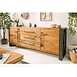 Komoda 38809 200cm Drevo Divoký dub Komoda 38809 200cm Drevo Divoký dub