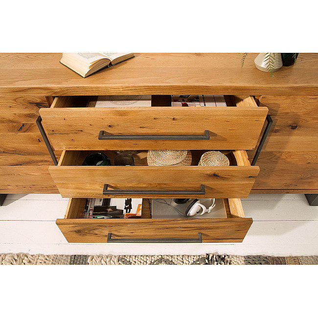 Komoda 38809 200cm Drevo Divoký dub Komoda 38809 200cm Drevo Divoký dub