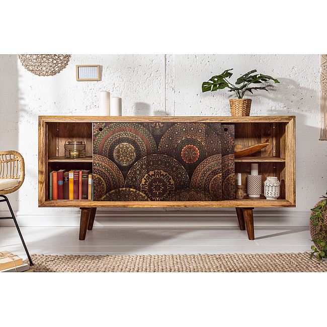 Komoda 39039 160cm Drevo Mango Retro Komoda 39039 160cm Drevo Mango Retro