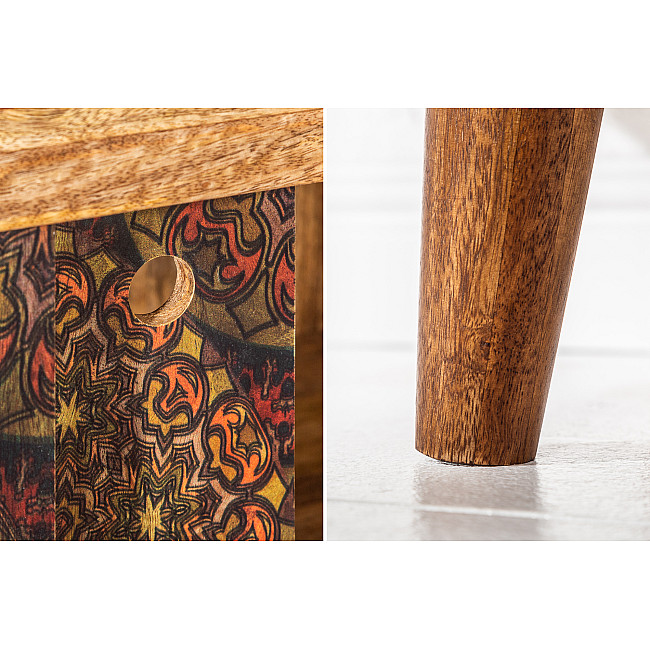 Komoda 39039 160cm Drevo Mango Retro Komoda 39039 160cm Drevo Mango Retro