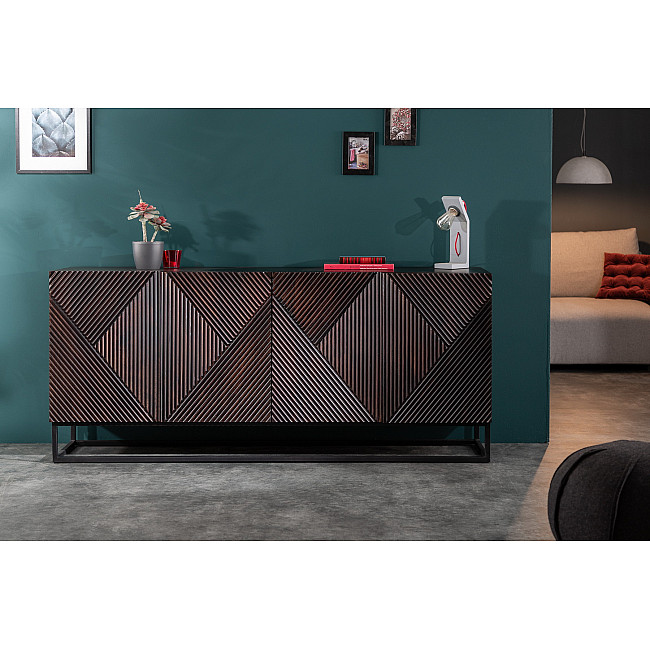 Komoda 40049 177cm Drevo Mango hnedá