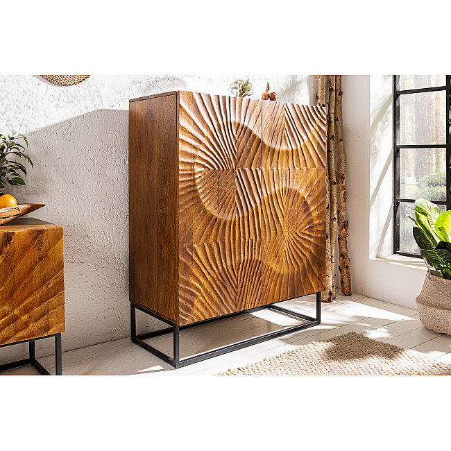 Komoda 40183 100cm Scorpion Drevo Mango hnedá - PRODUKT JE SKLADOM U NÁS - 1Ks