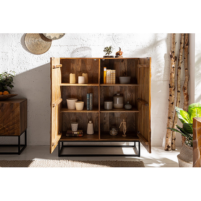 Komoda 40183 100cm Scorpion Drevo Mango hnedá - PRODUKT JE SKLADOM U NÁS - 1Ks