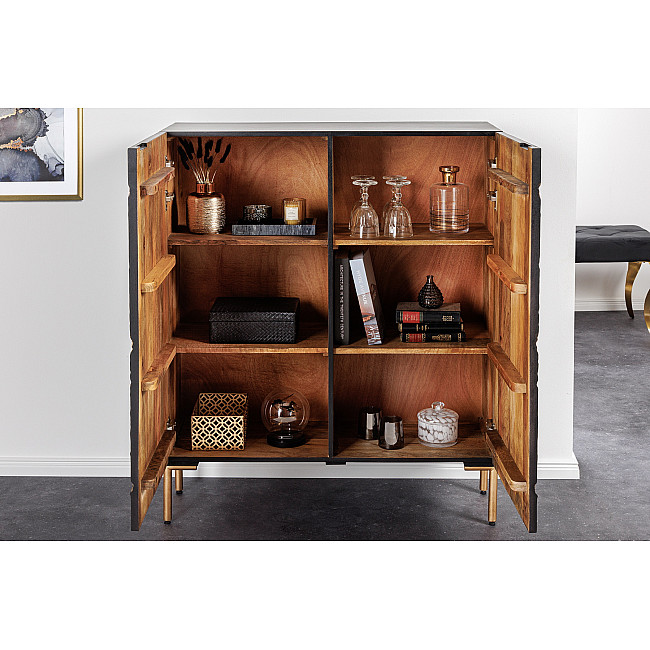 Komoda 43479 100cm Circle Drevo Mango