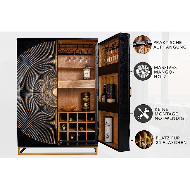 Komoda/Bar 44252 95cm Bailey Drevo Mango Komoda/Bar 44252 95cm Bailey Drevo Mango