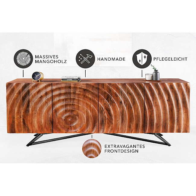 Komoda 44318 177cm Zen Drevo Mango Komoda 44318 177cm Zen Drevo Mango