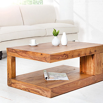 Konferenčný stôl 37438 90x60cm Drevo Palisander 