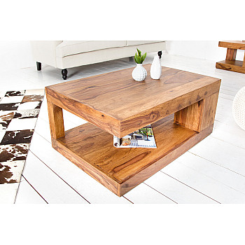 Konferenčný stôl 37438 90x60cm Drevo Palisander 