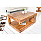 Konferenčný stôl 37438 90x60cm Drevo Palisander 