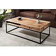 Konferenčný stôl 39293 100x60cm Drevo Mango - PRODUK JE SKLADOM - 2Ks Konferenčný stôl 39293 100x60cm Drevo Mango - PRODUK JE SKLADOM - 2Ks