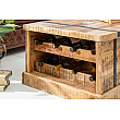 Konferenčný stôl 39814 100x60cm Winebar Drevo Mango
