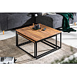 Konferenčný stôl 40001 75x75cm 2-Set Drevo Palisander - PRODUKT JE SKLADOM U NÁS - 1Ks Konferenčný stôl 40001 75x75cm 2-Set Drevo Palisander - PRODUKT JE SKLADOM U NÁS - 1Ks