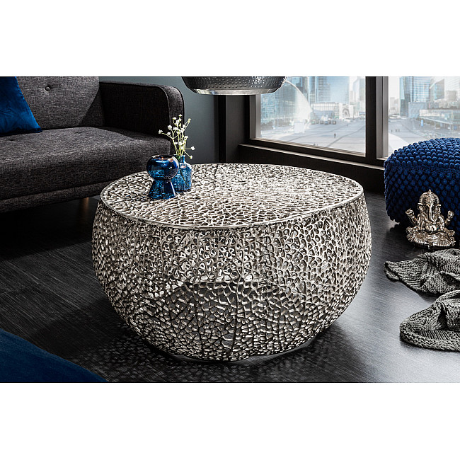 Konferenčný stôl 40286 80x80cm Aluminium Silver - PRODUKT JE SKLADOM U NÁS - 1Ks Konferenčný stôl 40286 80x80cm Aluminium Silver - PRODUKT JE SKLADOM U NÁS - 1Ks