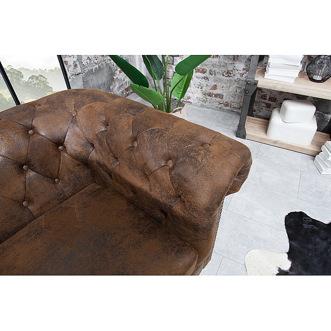 Kreslo 17383 Chesterfield Antik hnedá Kreslo 17383 Chesterfield Antik hnedá