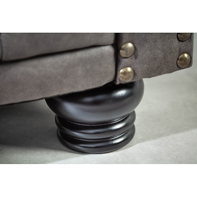 Kreslo 40519 Chesterfield Vintage Šedá Taupe Kreslo 40519 Chesterfield Vintage Šedá Taupe