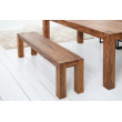 Lavica 15521 140cm Masív drevo Palisander Lavica 15521 140cm Masív drevo Palisander