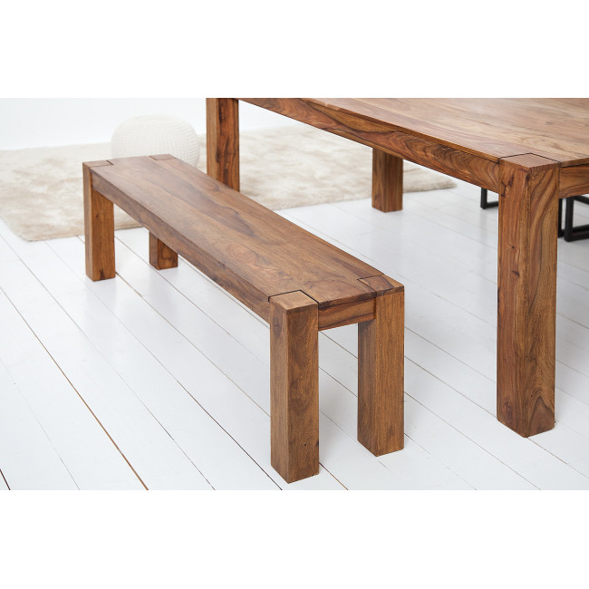 Lavica 15521 140cm Masív drevo Palisander Lavica 15521 140cm Masív drevo Palisander