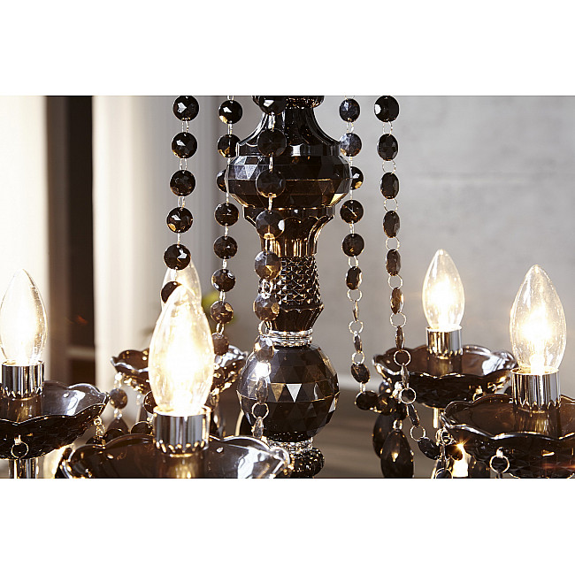 Luster 1282 15-Ramien čierny Luster 1282 15-Ramien čierny