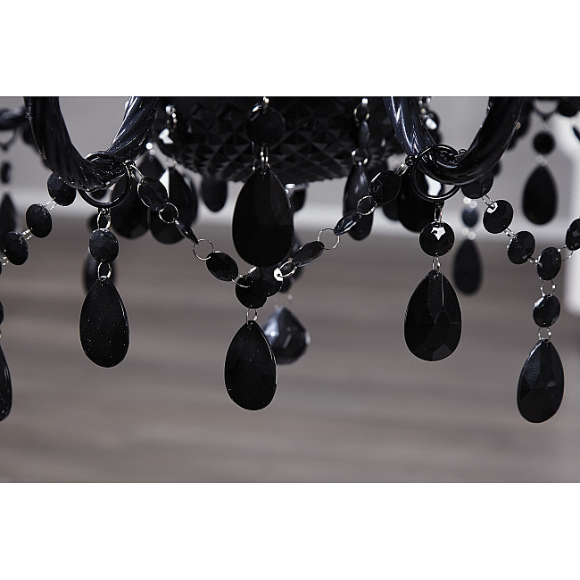 Luster 1282 15-Ramien čierny Luster 1282 15-Ramien čierny