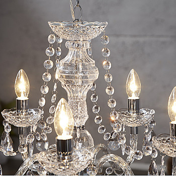 Luster 1451 5-Ramien číry - PRODUKT JE SKLADOM U NÁS - 1Ks Luster 1451 5-Ramien číry - PRODUKT JE SKLADOM U NÁS - 1Ks