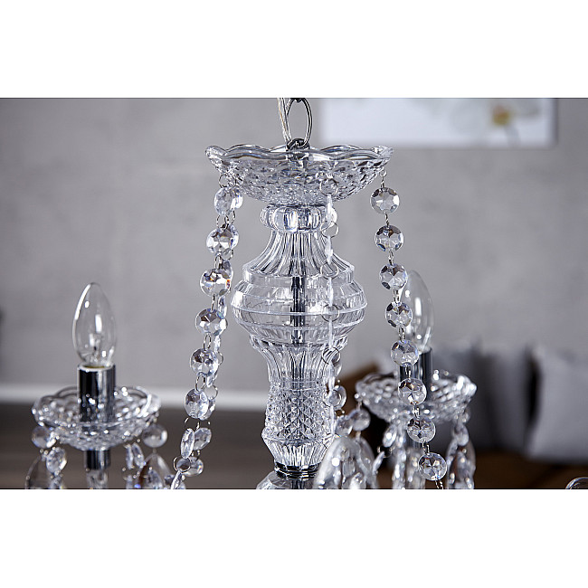 Luster 1451 5-Ramien číry - PRODUKT JE SKLADOM U NÁS - 1Ks