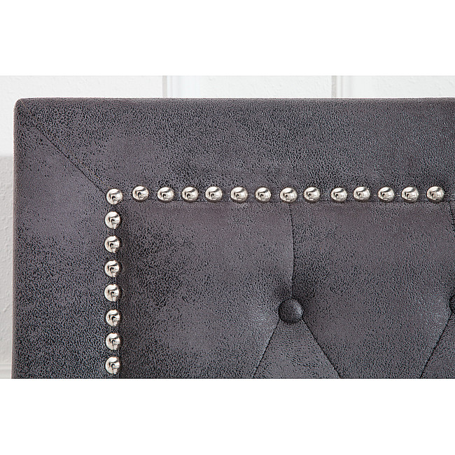 Posteľ 38484 180x200cm Tmavo šedá Posteľ 38484 180x200cm Tmavo šedá