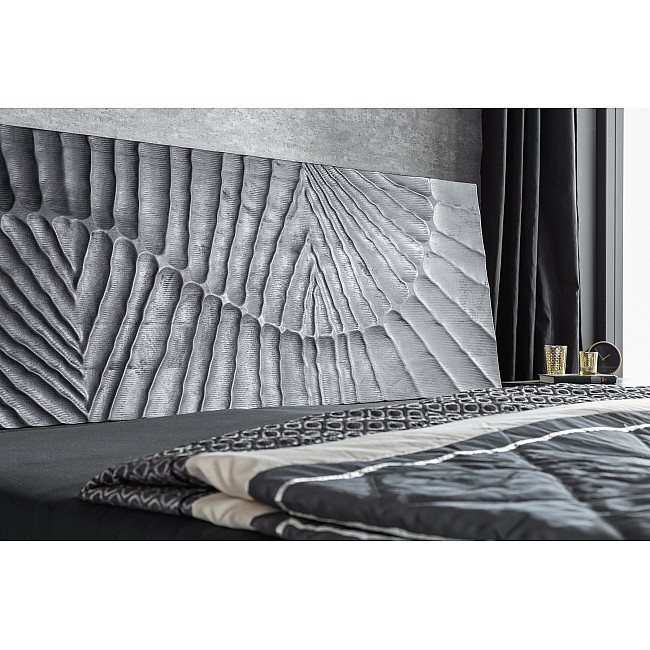 Posteľ 40431 180x200cm Scorpion Masív drevo Mango čierna Posteľ 40431 180x200cm Scorpion Masív drevo Mango čierna