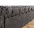 Posteľ 40605 160x200cm Kensington Microfaser Tmavošedá