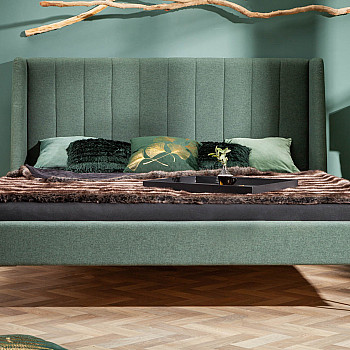 Posteľ 40764 160x200cm La Beaute Zelená Posteľ 40764 160x200cm La Beaute Zelená