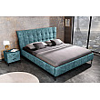 Posteľ 41428 180x200cm Boutique Zamat Petrol