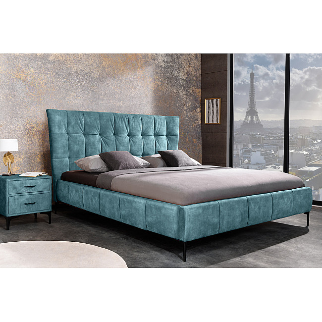 Posteľ 41428 180x200cm Boutique Zamat Petrol